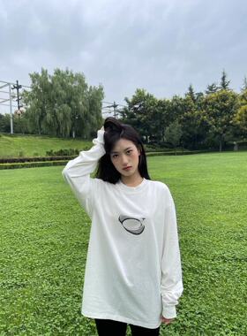 FAKE ACTOR 基础白色宽松长袖