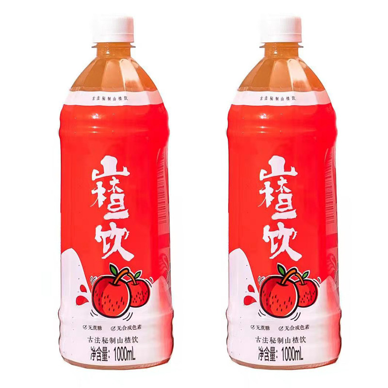 果汁饮料八旗龙1000ml山楂