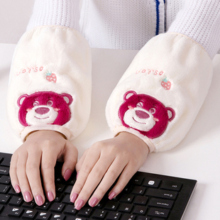 上班女袖 秋冬季 套短款 家务厨房防污护袖 工作学生成人 袖 手袖 头套袖