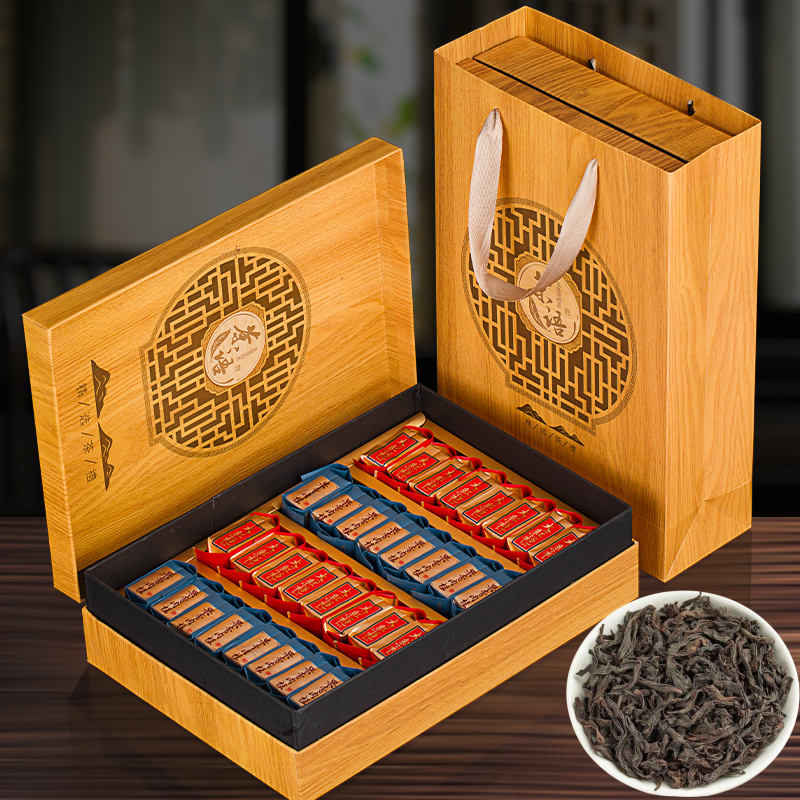武夷山肉桂大红袍高档茶叶组合礼盒装过年过节送礼走亲戚送长辈,茶,大红袍,淘宝优惠券,粉丝福利购,淘宝优惠卷