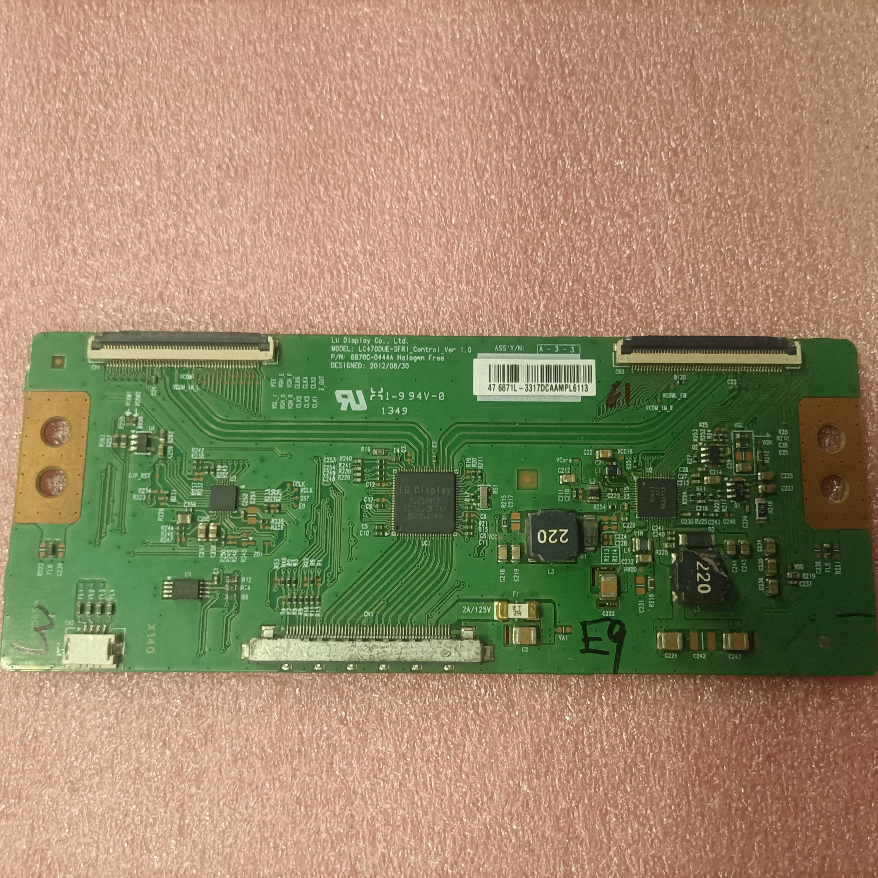 原装创维47/55E380S 47E600F 55E680E逻辑板6870C-0444A /C LG屏