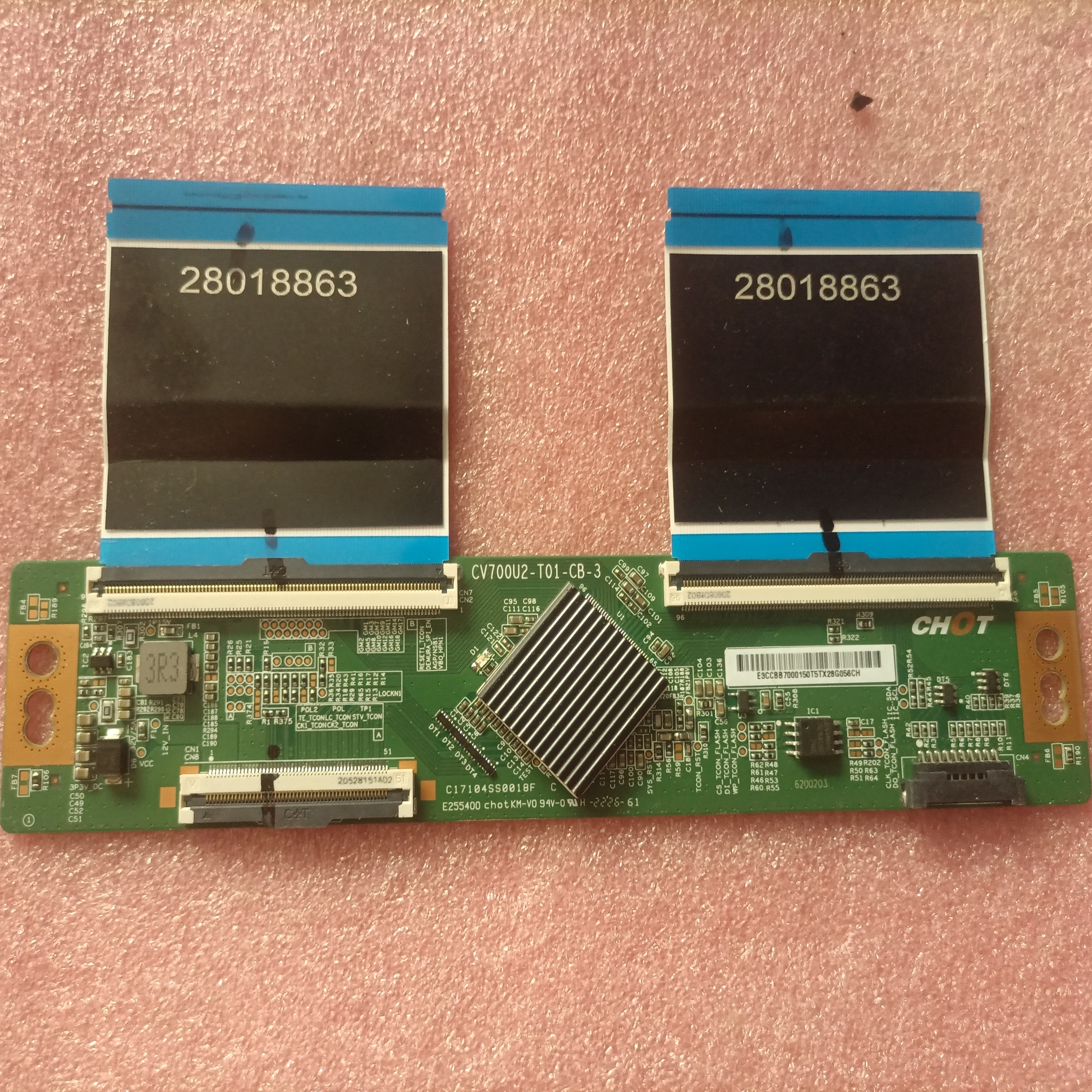康佳LED70U5/D6S PH1L1PS 70PUF7565/T3逻辑板CV700U2-T01-CB-3/1