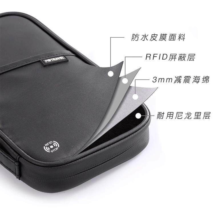 일본 국경 여행 문서 가방 도난 방지 RFID 여권 가방 티켓 홀더 보호 커버 방수 여권 홀더 보관 가방