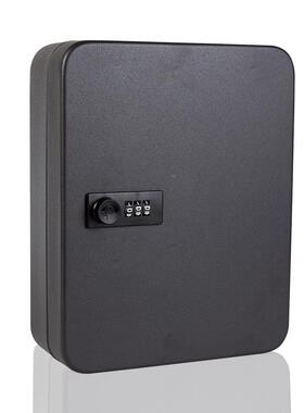 密724码锁钥箱壁挂车式房产中介业物家用汽钥匙柜48位收纳管理盒