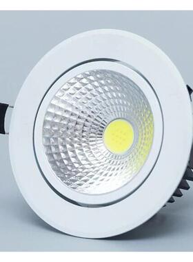 LED灯明嵌入式COB射灯照220/101筒V吸顶可XVT调光天花灯高显色