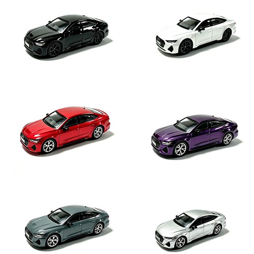 微缩都市 汽车模型1比87 HO比例旅行车AUDI奥迪RS7 1 87 1/87车模