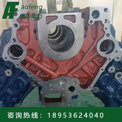潍柴WP17G770E302柴油发动机缸体总成 1007325433气缸总成