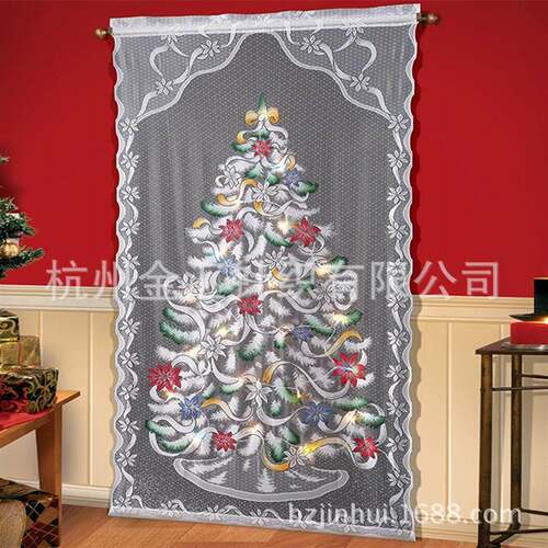 Christmas Curtain Color Christmas Tree Glow Led Light Curtai