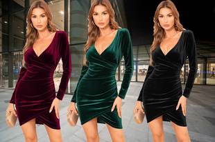 dress women dresses winter sexy night party 2021 red green