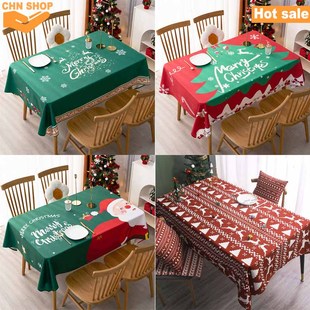 Christmas tablecloth Merry Christmas decoration table cloths