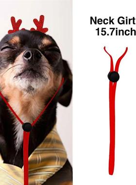 Fahion Christmas Dog Hat/Cap Deer Horn Hat Cute Costume Sequ