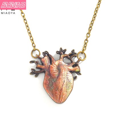Simple Retro Tree Root Elk Necklace Girls Clavicle Chain颈链