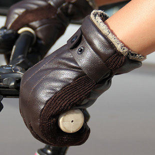 Winter Motorcycle Gloves Thermal Windproof Moto 男手套