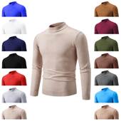 winter pullover super thicken Men man warm sweater knitwear