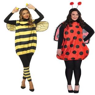 funny costume bee cosplay festival ladybug Halloween