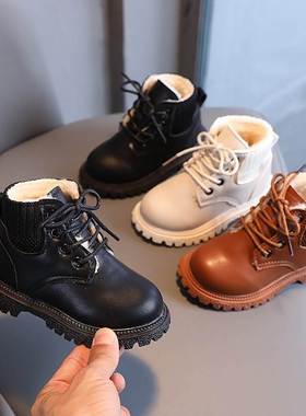boy boys winter boots Baby for Girls Light Girl Shoes Kids