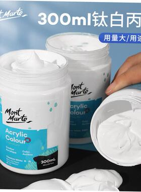 white acrylic paint Montmartre 300ml Fine art wall painting