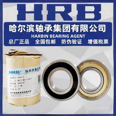 HRB 哈尔滨轴承6306 6307 6308 6309 6310 6311 6312 6313 2Z 2RZ