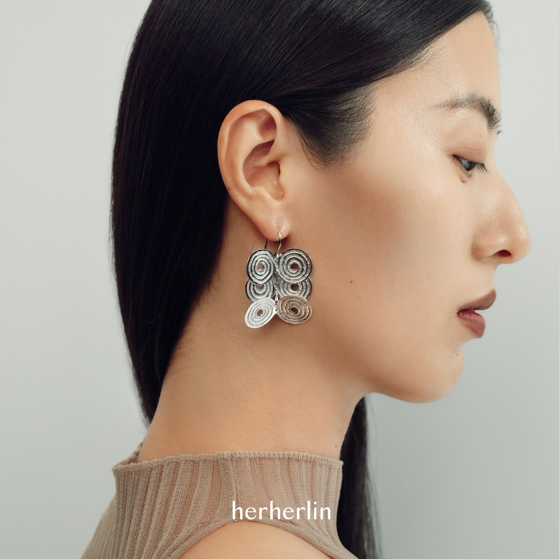 herherlin原创设计个性时尚耳环