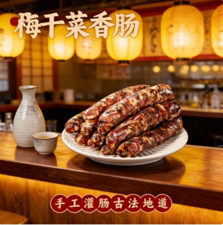 梅干菜香肠浙江金华袋装