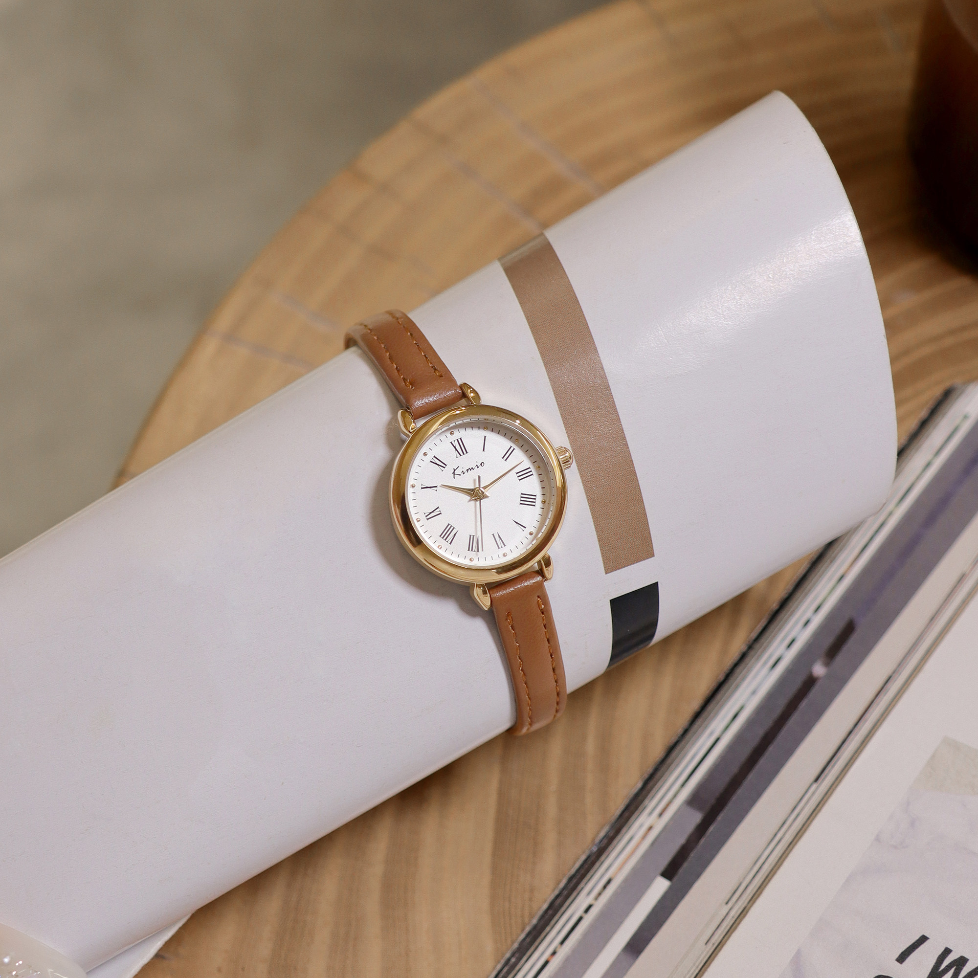 金米欧手表女款轻奢小众女2024新款高级感小巧精致女士气质高颜值