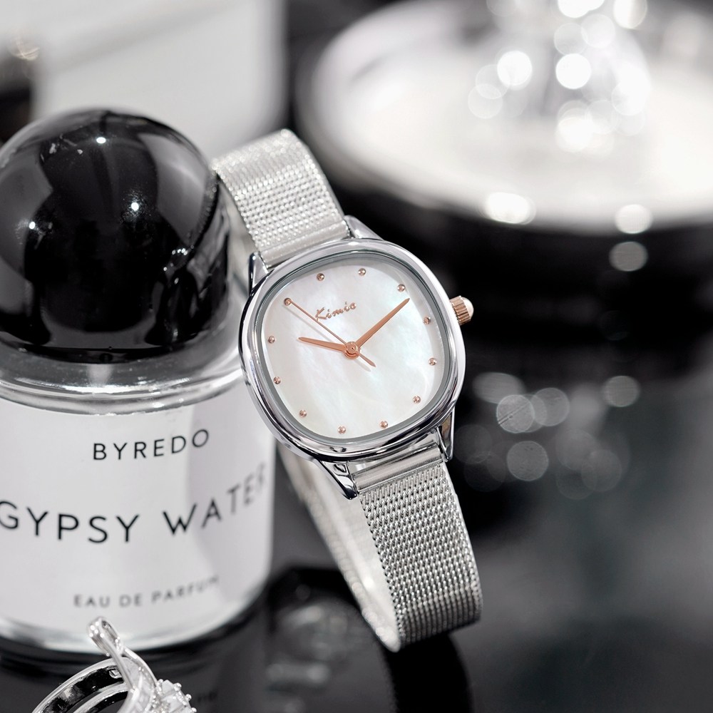 金米欧手表女轻奢女士女款小众高级感品牌表学生中考学霸考试专用