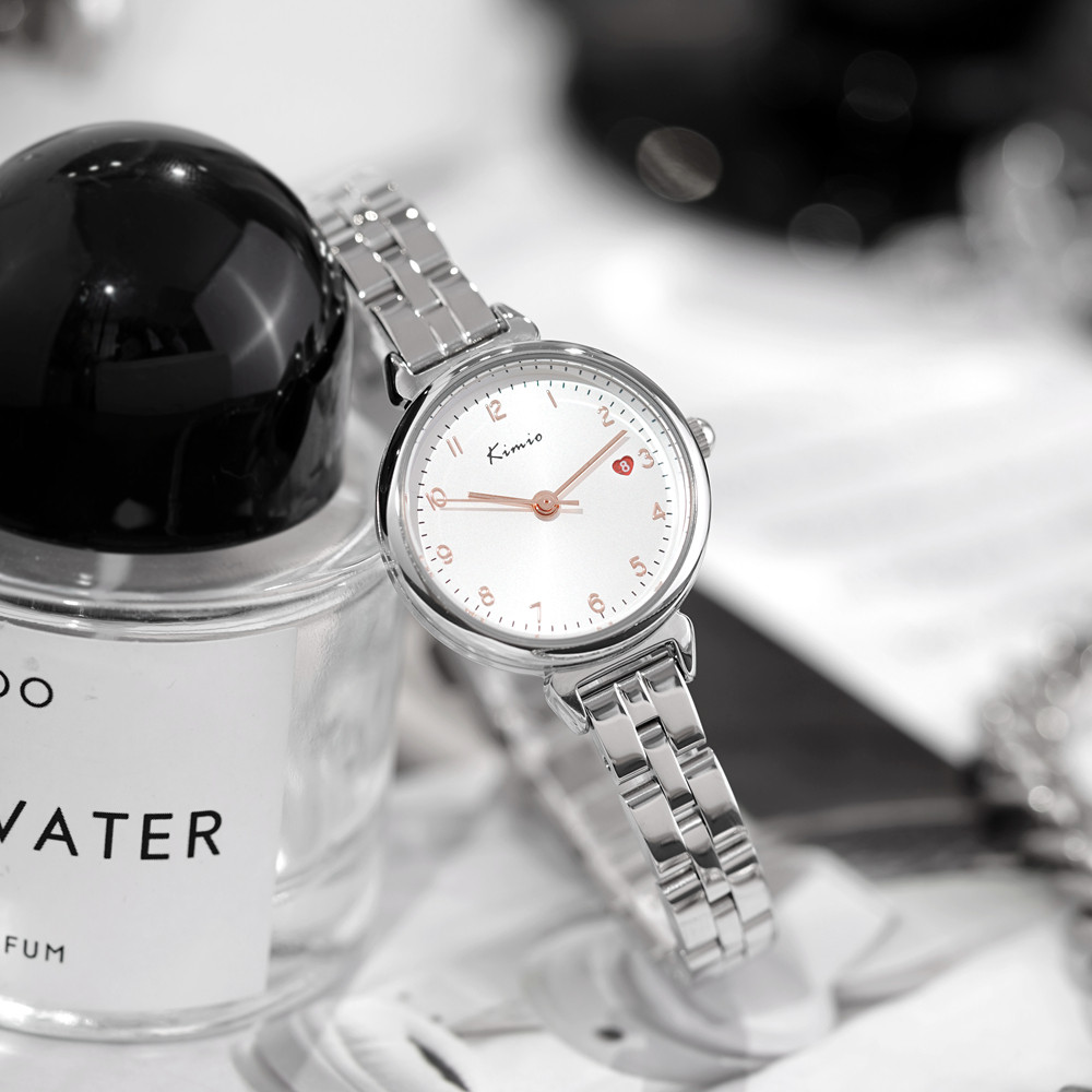 金米欧手表女轻奢女款法国小众女士女表高级感简约气质小表盘秋冬