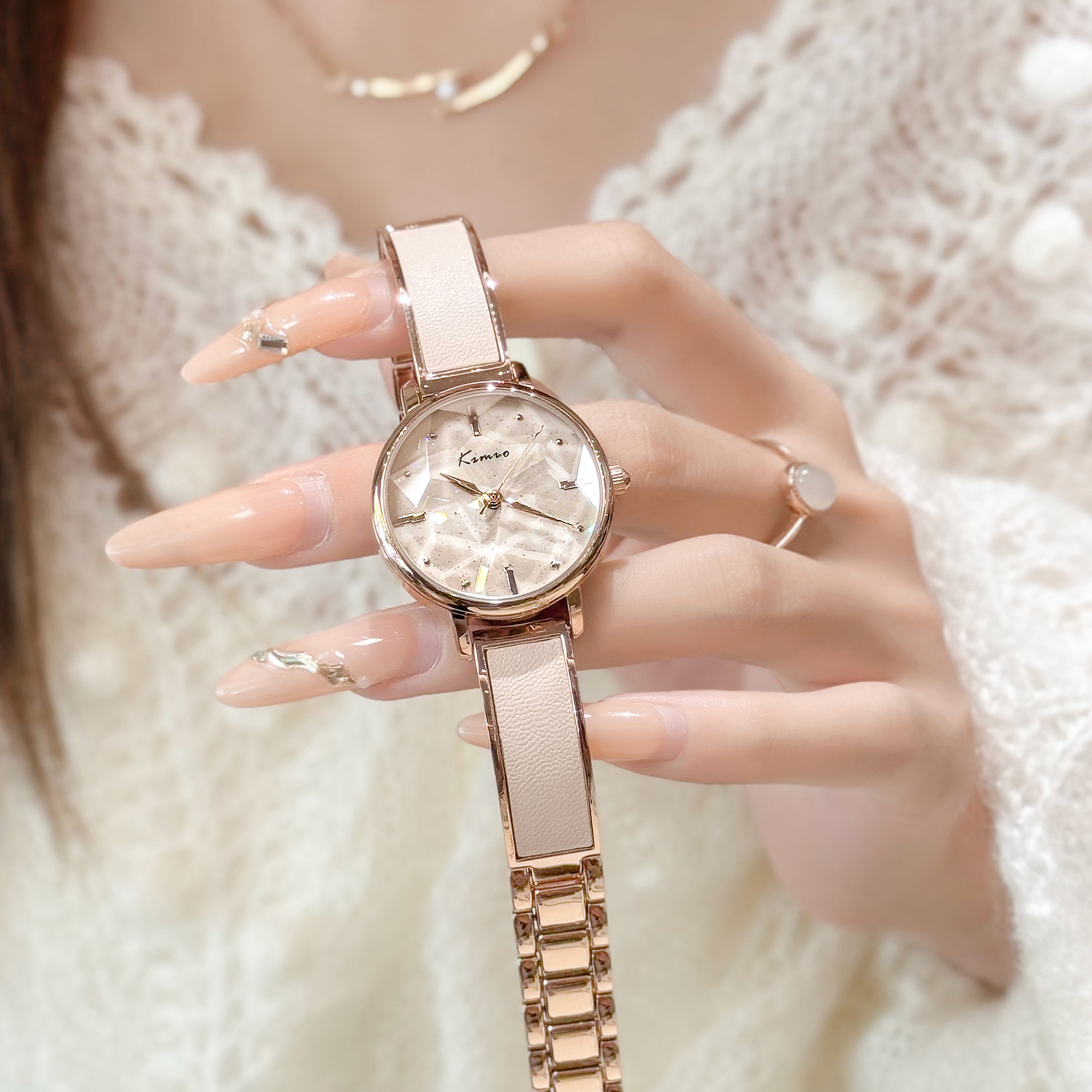 金米欧满天星女士女款手表