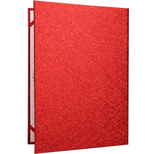 着急宝A3a4红色蓝色诗歌朗诵文件夹主持人台词朗诵稿夹本致辞本子定制演讲稿手卡空白本荣誉证书合唱谱夹包邮