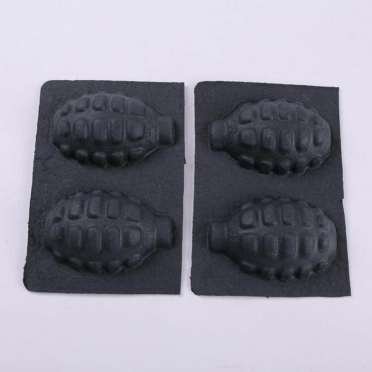 东莞家供应湿压色玩具托造型/塑纸厂浆模甘蔗浆内黑DIW衬纸托包装