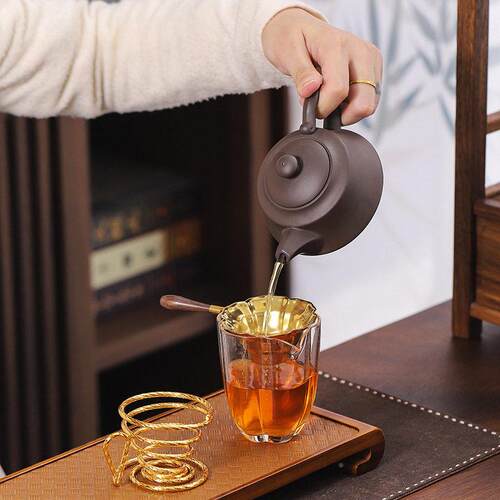茶漏3不04锈钢茶漏器MZK滤网茶叶滤网器隔架茶具配件泡茶茶过滤网