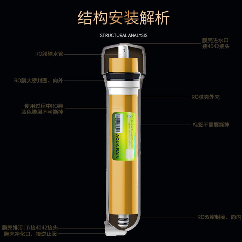 反渗透ro膜滤芯家用净水器100g配件滤芯厨房纯水机通用滤芯节水膜,标准件/零部件/工业耗材,滤芯,淘宝优惠券,粉丝福利购,淘宝优惠卷