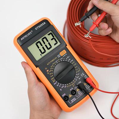 T9205A字万用表电工专用多表antelvesD功能数显式万能数表电压表