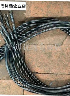 疏通管道引d导簧直径10毫米软簧过弯疏通器地漏蹲便马桶菜盆工具/