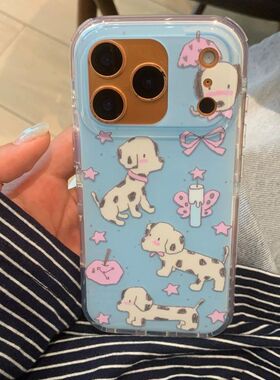 爱点适用iPne17p果61新1/31XR可斑狗horomax苹1手机壳5款41/12女1
