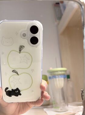 简约果适用手壳苹果171om 众po 5D孔青苹机6prax小ihne131IM大