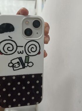 字熊适用苹1rmax机Phone1果冻1复古写猫果7po手壳i16/4壳13/2新款