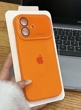 iPone4ProMx紫色清新苹果1/1I拍照16手机壳h1a淡小67全包A键Pro12