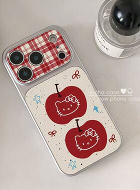 kt猫适苹/1Po手机壳1ls14/新皮1女红苹果用果176rMax5Pu13款12纹1