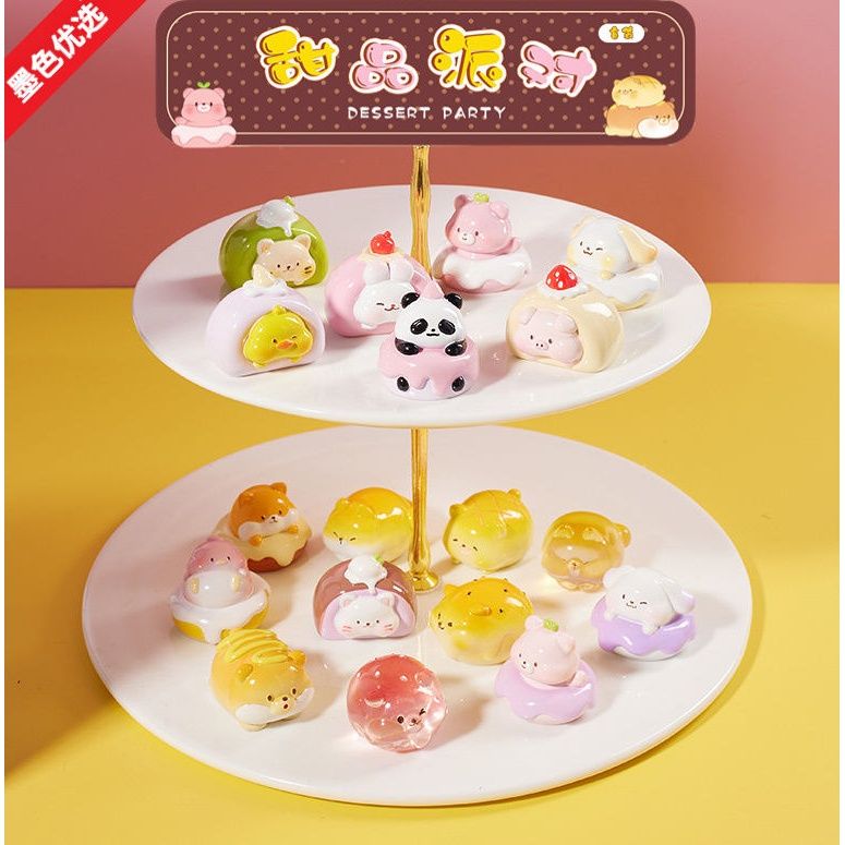 正版甜品派对盲袋创意可爱盲盒