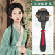 儿童古风汉服假发头饰一体式 战国袍古装 造型女童魏晋风发髻发饰