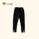 针织裤 子儿童女宝宝春装 新款 厵YUAN女童秋款 复古国风绣花打底裤