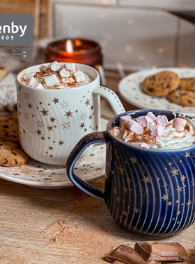 【新年礼物】denby丹碧英国进口星瓷马克杯陶瓷杯子咖啡杯水杯