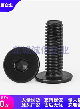 极低头内六角螺栓CBS3-CBSS4-5-6-8-10-12-16-20-25-30-35-40-45