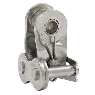 304不锈钢链条接头04C05B06BC08B10A12A16A20A2分3分4分5分6分1寸