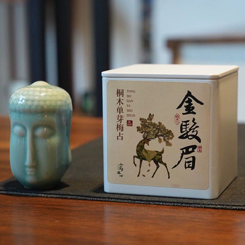 【言木心】桐木单芽梅占金骏眉 腊梅花香 花蜜甜 正山韵50g
