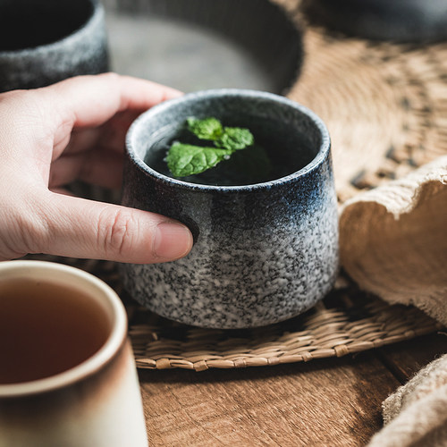 茶杯手工陶瓷釉下彩雅致