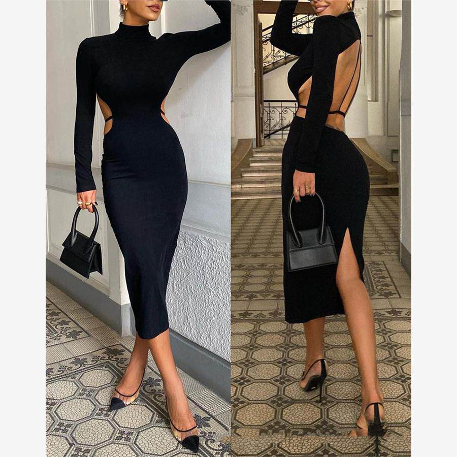 Blackpartydress欧美黑