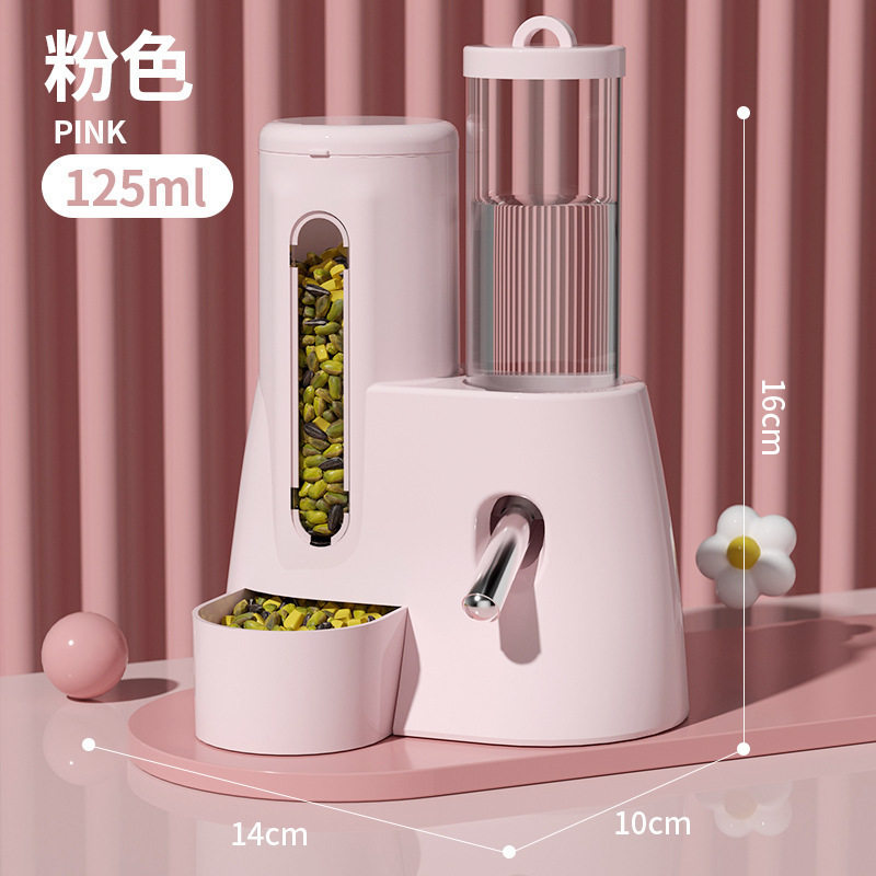 仓鼠自动饮水喂食二合一专用防