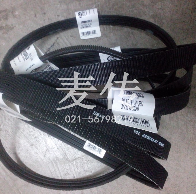 GATES POLYFLEX 2/3/7M730JB R7M1000JB盖茨数控车床主轴进口皮带